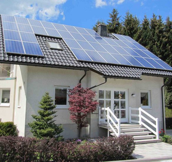 saules elektrinės namams